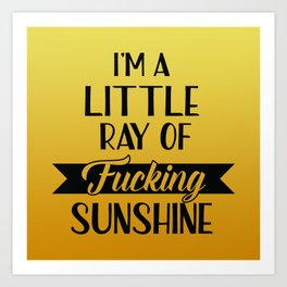 Ray Of Sunshine Art Prints For Any Decor Style Society6