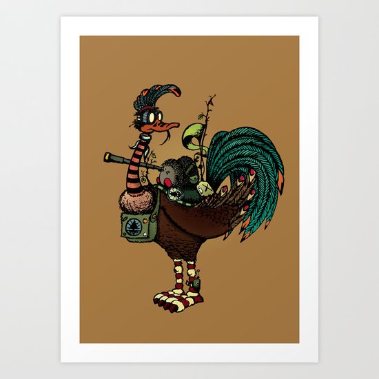 Nature warriors: Scouts Art Print