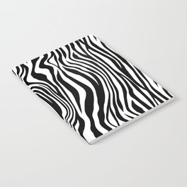 Zebra Stripes Pattern Notebook