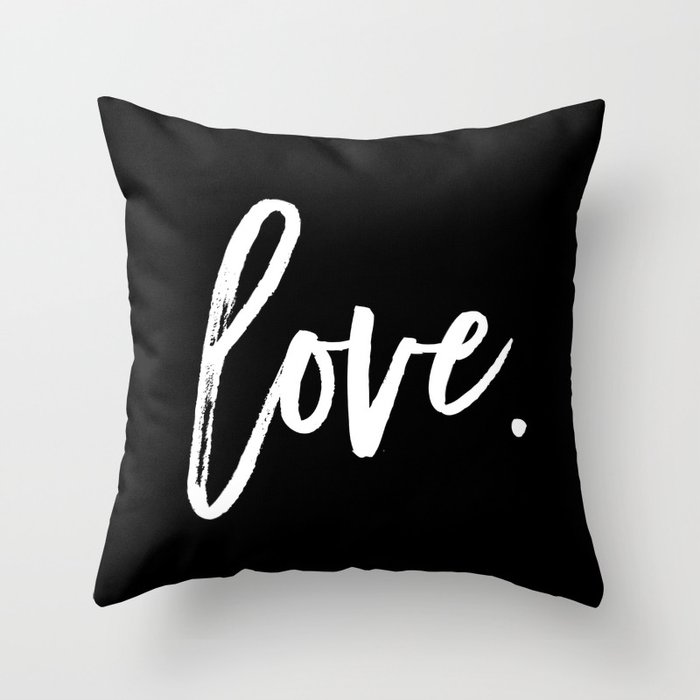 love. Throw Pillow