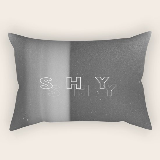 Shy Rectangular Pillow