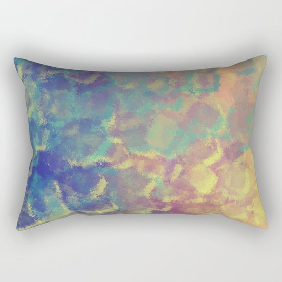 Watercolor Splash #4 #art #society6 Rectangular Pillow