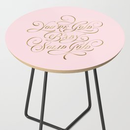 You’re Gold, Baby Side Table