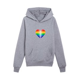 gay lesbians love lgtb Kids Pullover Hoodies