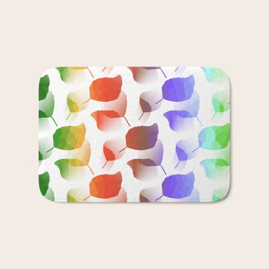 Leaves Descent Bath Mat