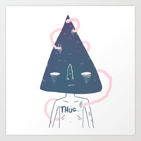 thug... Art Print