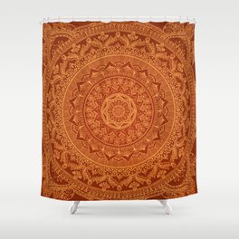 Mandala Spice Shower Curtain