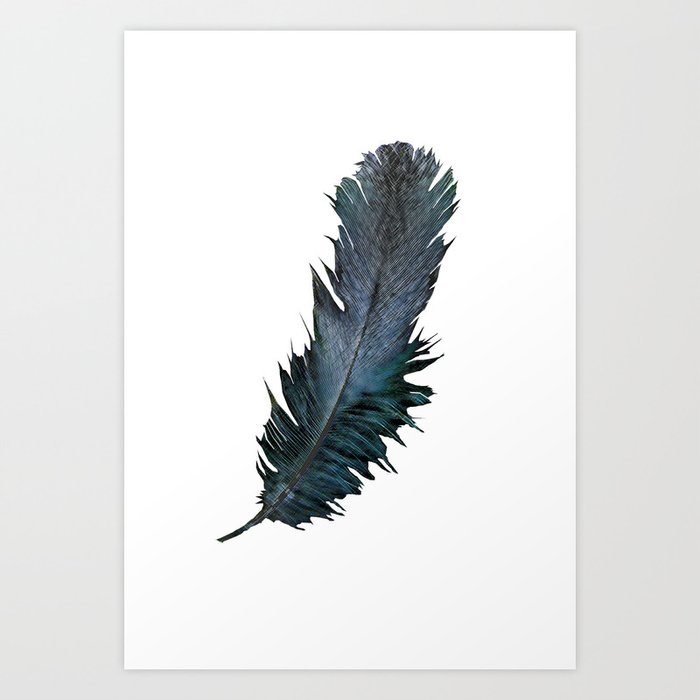 Feather - Enjoy the difference! Art Print