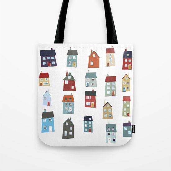 Little Houses Tote Bag