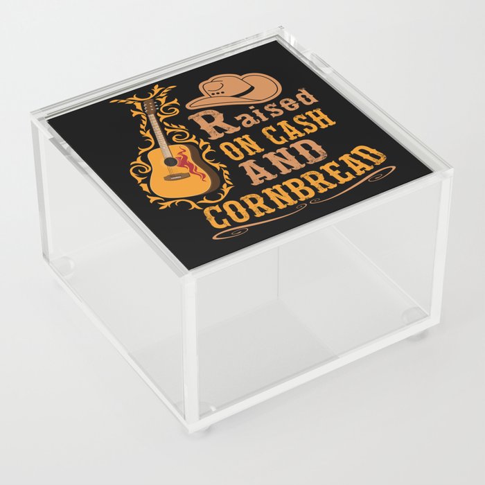 Country Music Southern Music Jazz Country Music  Acrylic Box