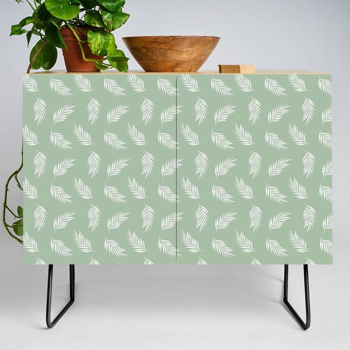 feathers pattern Credenza
