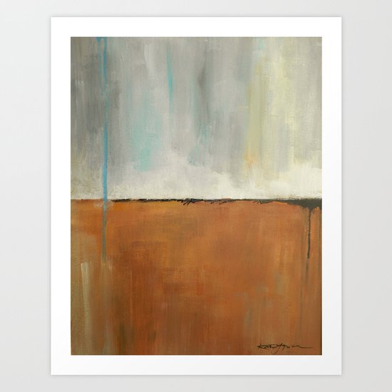 On Solid Ground Art Print