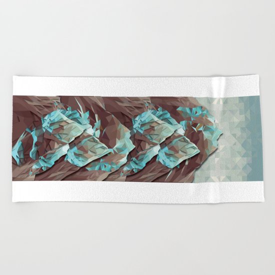 The Great, Great Night Mountain Beach Towel