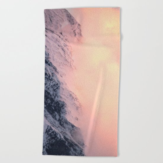 Mount Aspiring Beach Towel