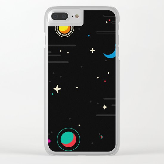 Deep Space Clear iPhone Case