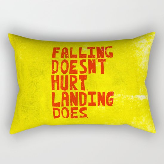 Falling Rectangular Pillow