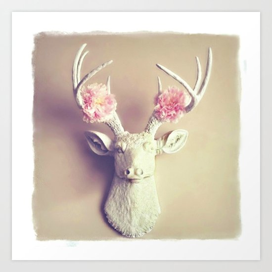 What a Deer Art Print
