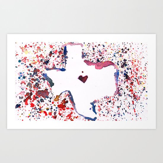 we'll always have our texan sunsets Art Print