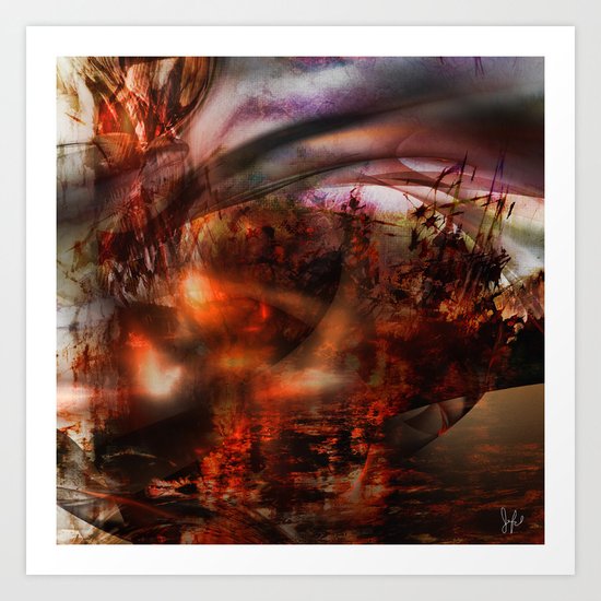 Chaoscop 46 Art Print
