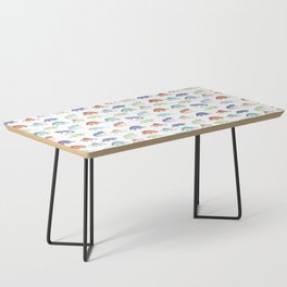 Different colourful dinosaurs Coffee Table