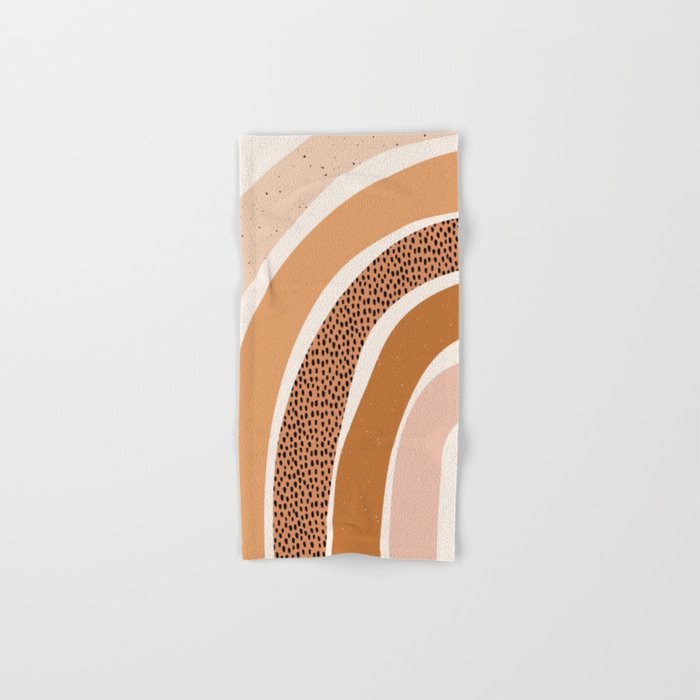 Earth Color Rainbow Hand & Bath Towel