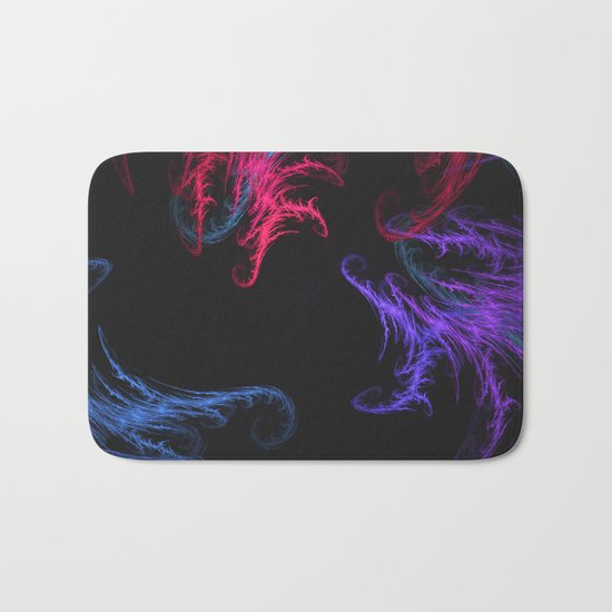 Cool Winds Abstract Bath Mat