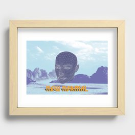 New Normal 2022 Recessed Framed Print