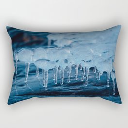 Frozen Shoreline Rectangular Pillow