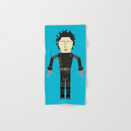 Vector Edward Hand scissors Hand & Bath Towel