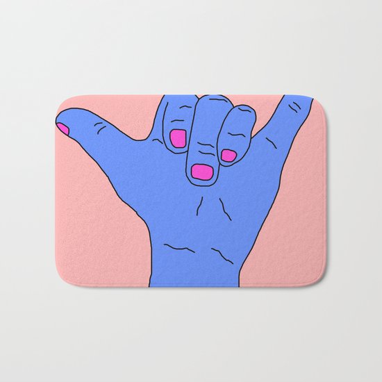 Hang Loose Bra Bath Mat