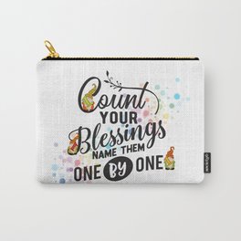 Count Your Blessings Carry-All Pouch