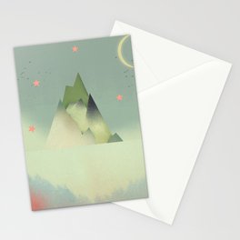 Abstract Cloudscape Stationery Cards