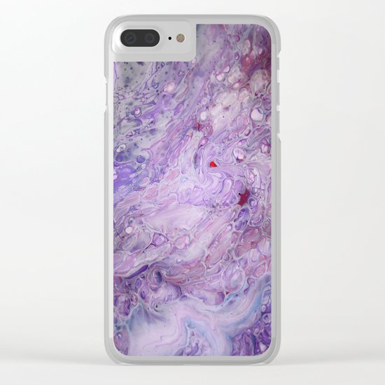 A Gush of Love Clear iPhone Case