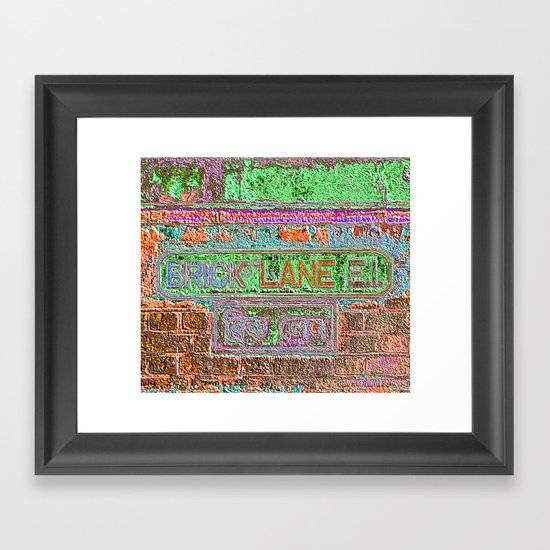 Brick Lane 3 B Framed Art Print