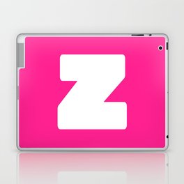 z (White & Dark Pink Letter) Laptop Skin