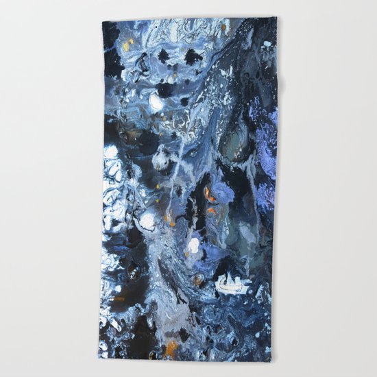 Lunar Surface Beach Towel