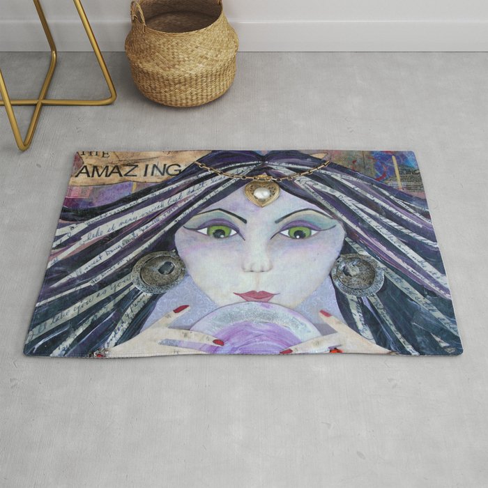 THE AMAZING - Gypsy Witch, Fortune Teller Rug