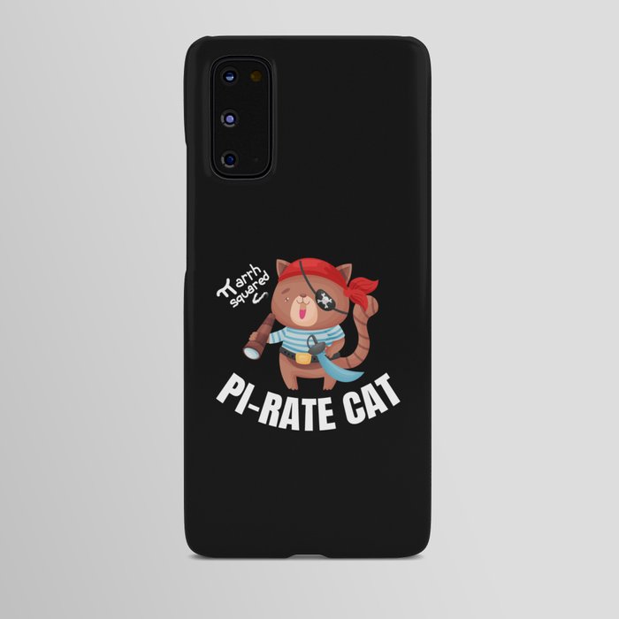 Pi Rate Cat Math Buccaneer Captain Android Case
