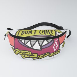 FUTURE IS NOW "I don't care"collection (3 of 3) Fanny Pack