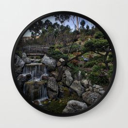 Japanese Friendship Gardens, Balboa Park, San Diego Wall Clock | Japanesegardens, Nature, Sandiego, Balboapark, Waterfall, Gardens, Digital, Landscape, Photo, Color 
