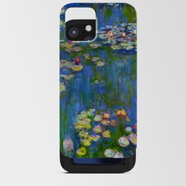 Claude Monet (French, 1840-1926) - Water Lilies - Original Title: Nymphéas - Series: Water Lilies - 1916 - Impressionism - Flower painting - Oil on canvas - Digitally Enhanced Version - iPhone Card Case