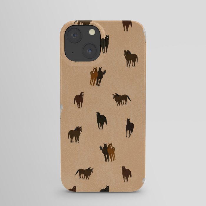 The Boys of Old Friends at Cabin Creek Pattern iPhone Case