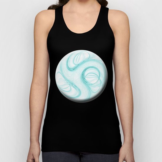 Aqua Marble Unisex Tank Top