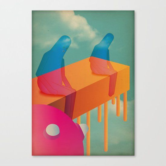 l a s s ù Canvas Print