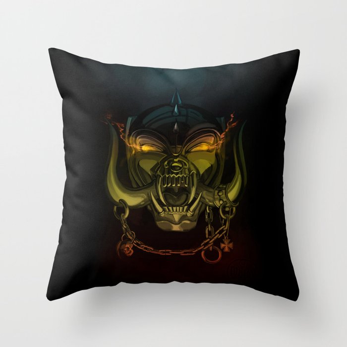 Motörhead - Lemmy Throw Pillow