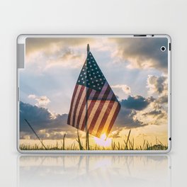 Sunset on 4th of July Laptop Skin