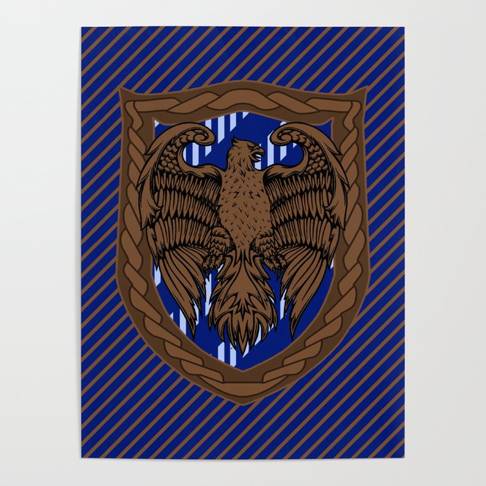 HP Ravenclaw House Crest Poster