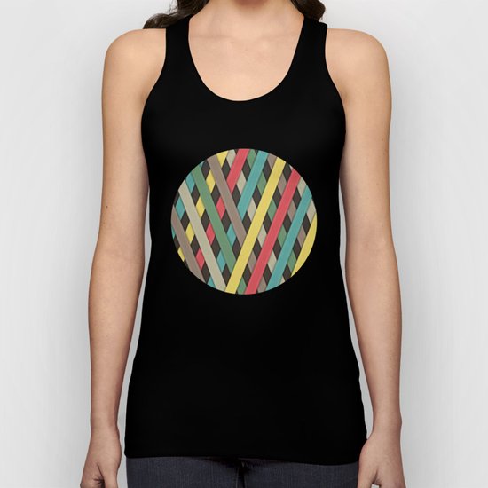 Striped Unisex Tank Top