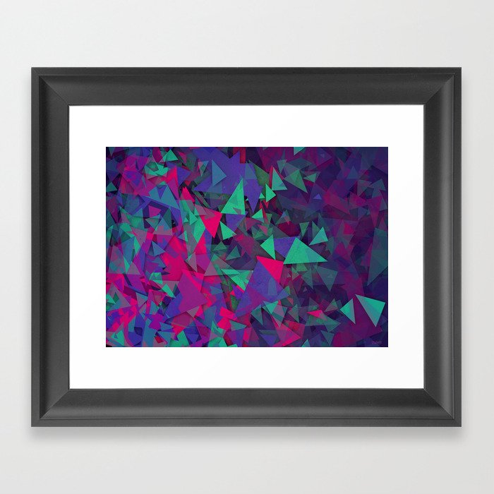 Uncontrollable excitement Framed Art Print