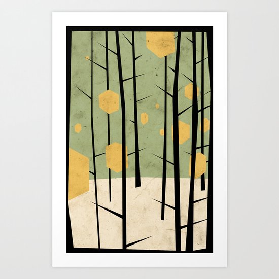 Yeti Dreams Art Print